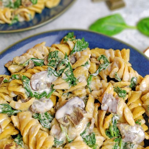 one-pot-pasta-champignon-epinard-recette