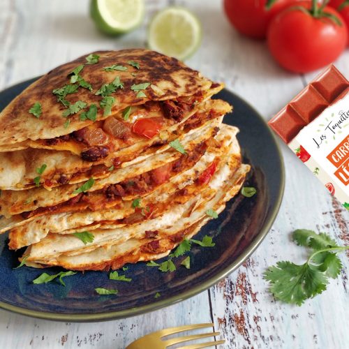 Quesadillas végétariennes recette