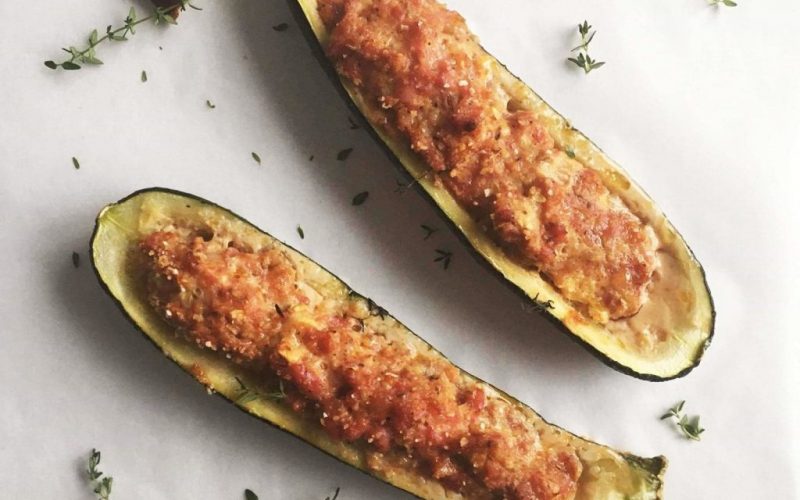 Courgettes farcies recette