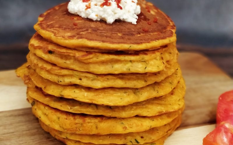 Pancakes ricotta courgettes recette