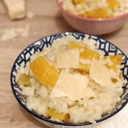 Risotto poireau butternut recette