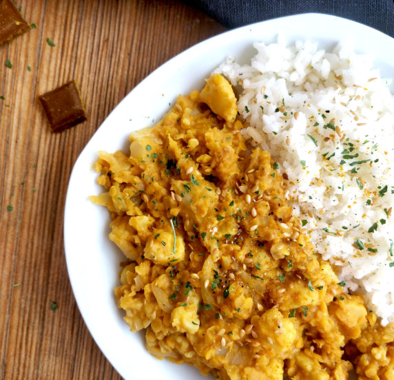 Dahl de chou-fleur recette