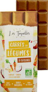 Les Toquettes tablette Carotte Curry Coco Gingembre