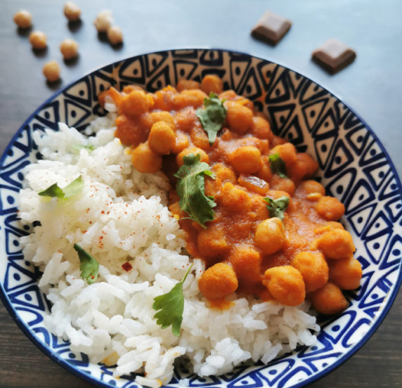 Curry de pois chiches recette