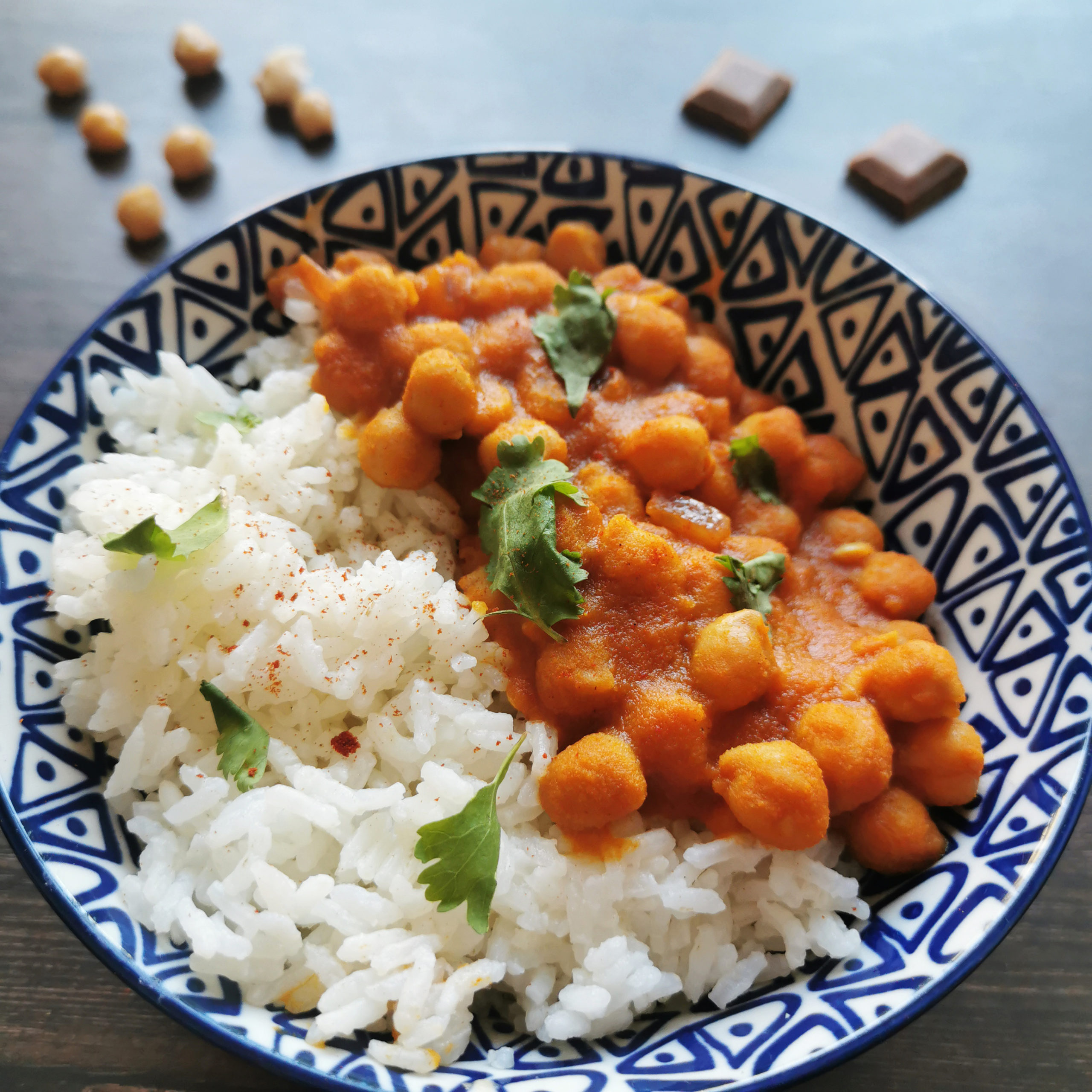 Curry de pois chiches recette