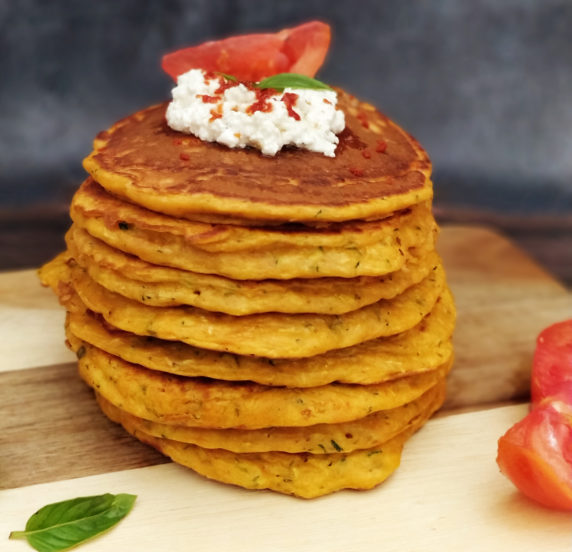 Pancakes ricotta courgettes recette