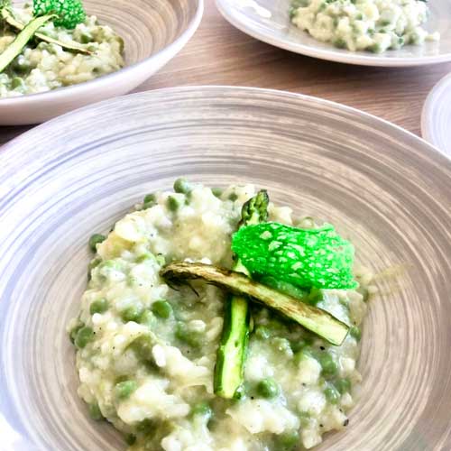 Risotto asperges recette