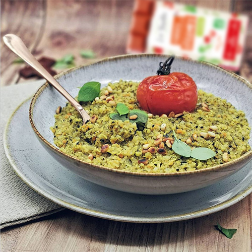 Risotto de quinoa à la provençale recette