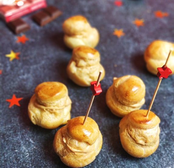 Choux fourrés à la tomate recette