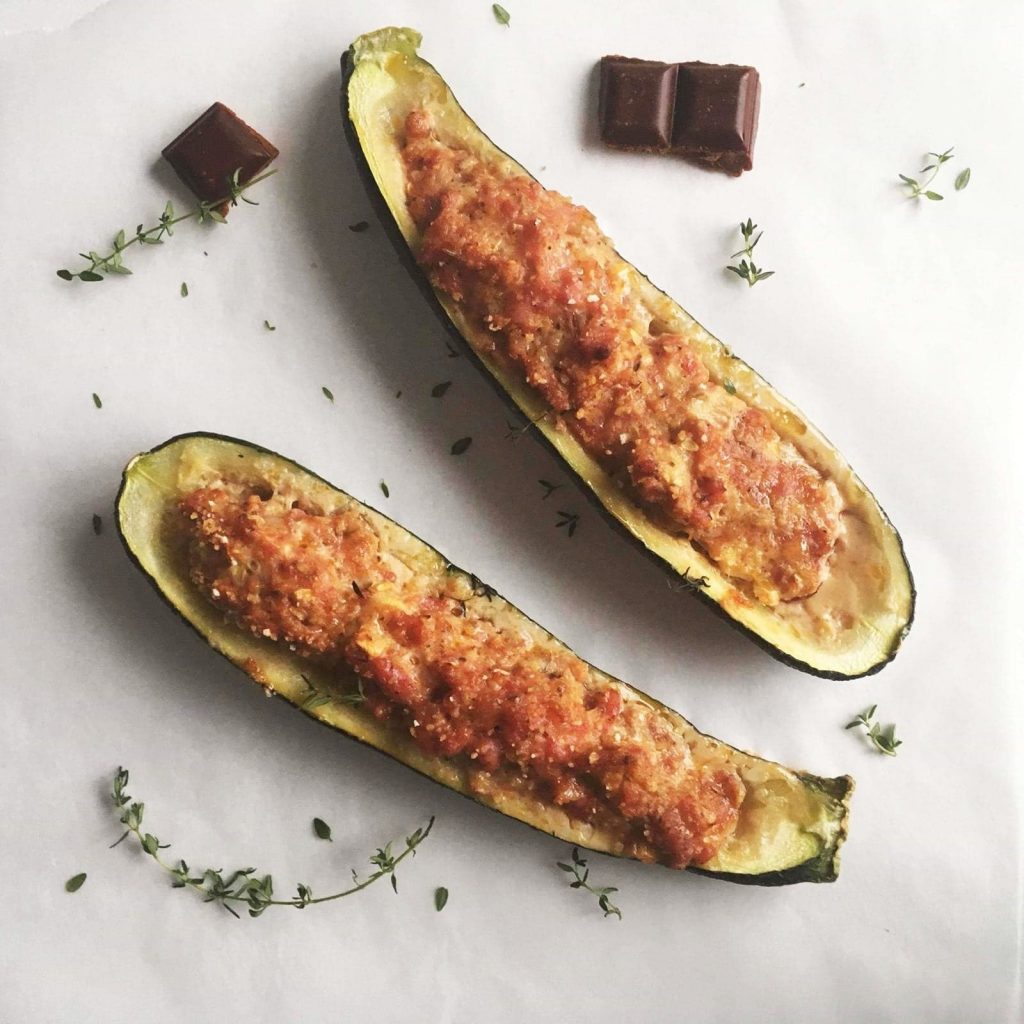 Courgettes farcies recette