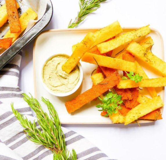 Frites polenta recette