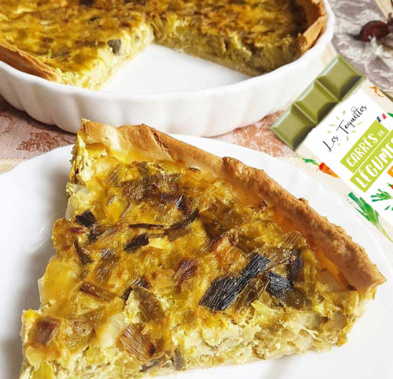 Quiche poireaux vegan recette