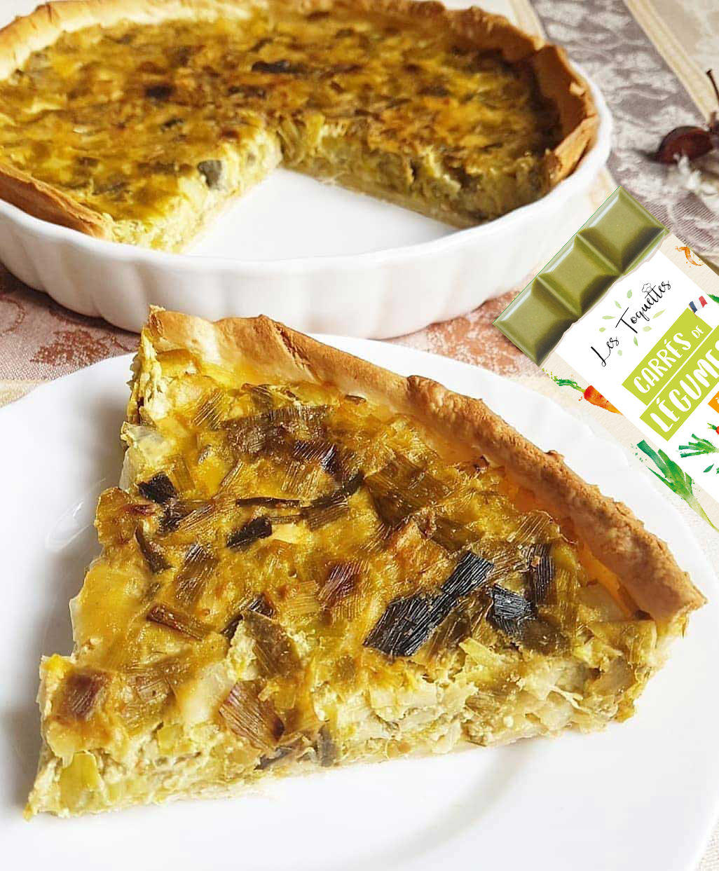 Quiche poireaux vegan recette