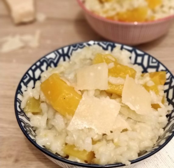 Risotto poireau butternut recette