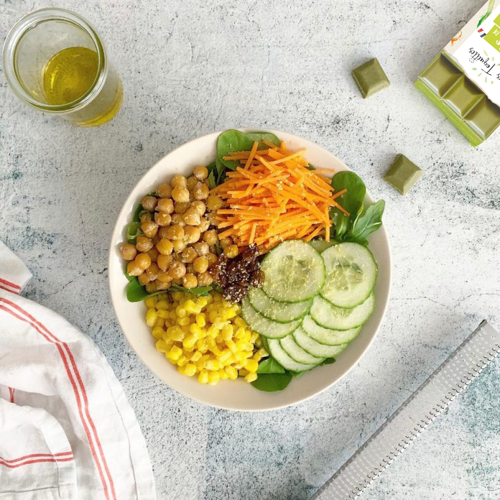Salade bowl vegan recette