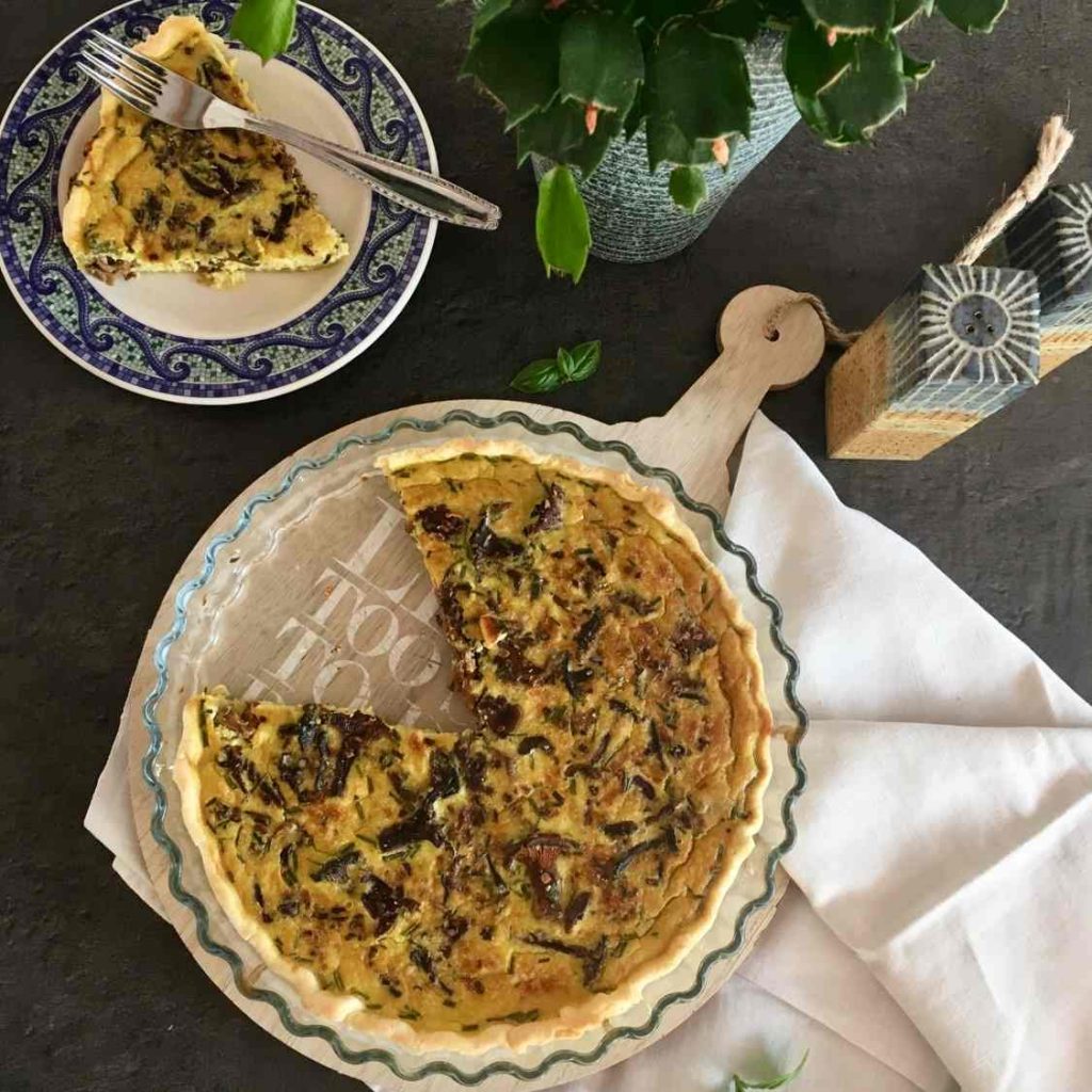 Tarte girolles recette