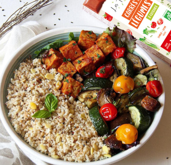 Tempeh bowl recette