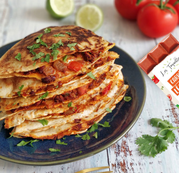 Quesadillas végétariennes recette