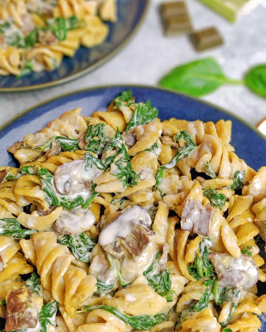 one-pot-pasta-champignon-epinard-recette